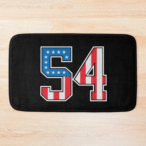 Item preview, 54 American Classy Numbers fifty-four United States Flag designed and sold by Urosek.