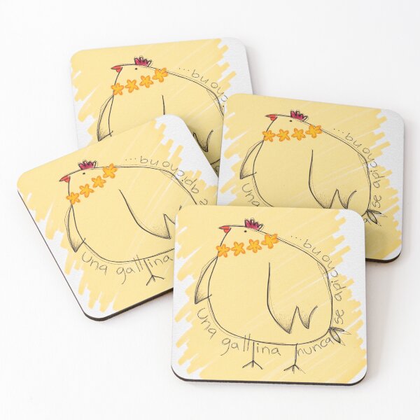 Item preview, Naive Chicken designed and sold by MuruluEstudio.