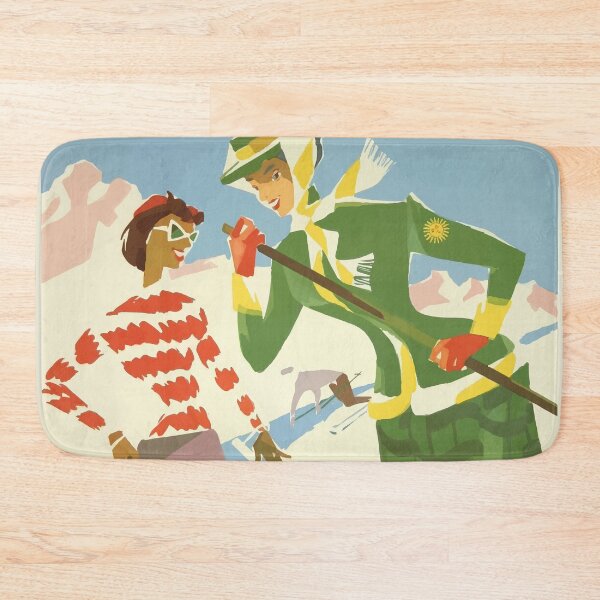 Item preview, Vintage Travel Poster - St Moritz - Switzerland designed and sold by DesignTool.