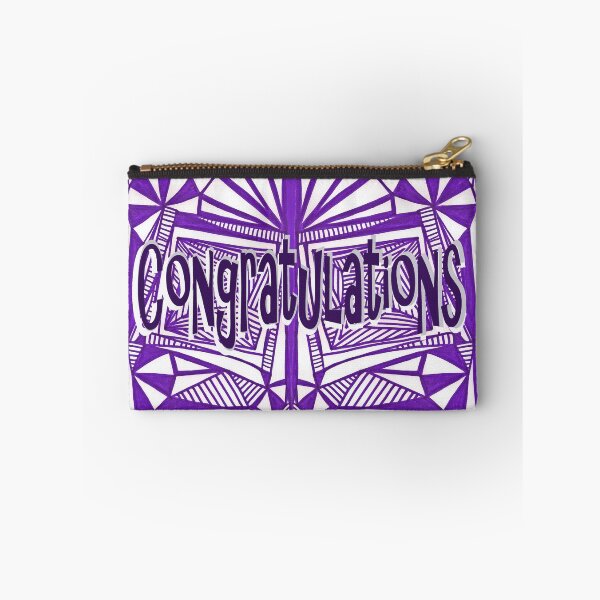 Item preview, Purple Pattern Proposed 4 Picture Portal Congratulations designed and sold by KazM.