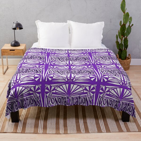 Item preview, Purple Pattern Proposed 4 Picture Portal Congratulations designed and sold by KazM.