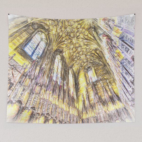 Item preview, Edinburgh Cathedral Sketch Art    designed and sold by Londonimages.