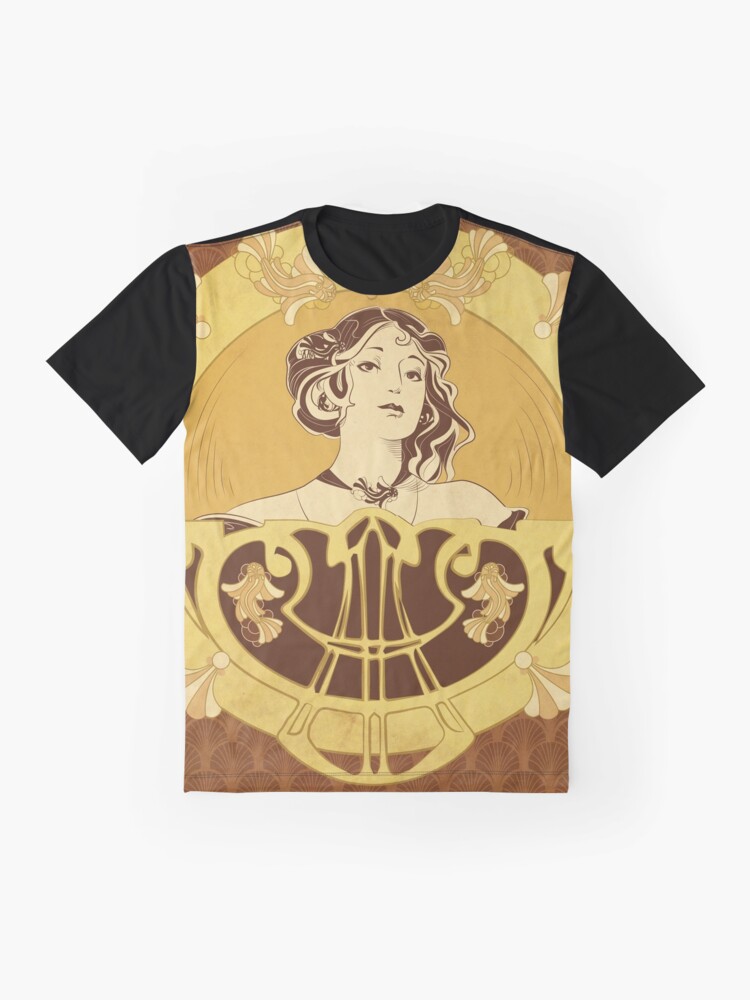 T-shirt graphique ''Parure Poisson brun' : autre vue