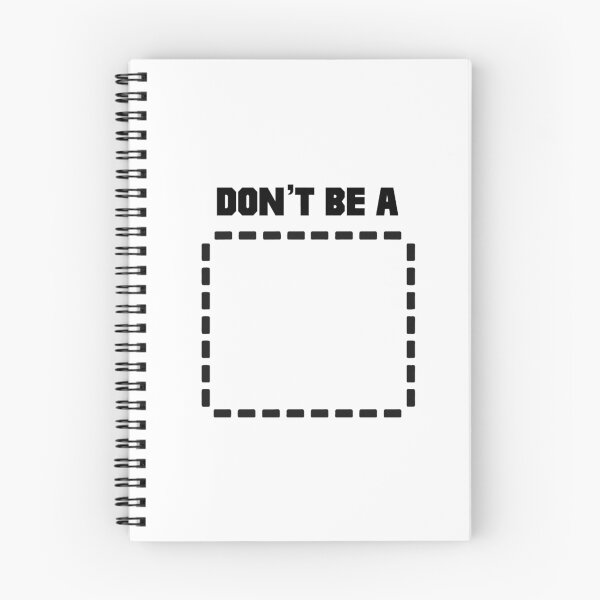 Item preview, Don't Be a (Rectangle) Pulp Fiction Rectangle designed and sold by SaverioOste.