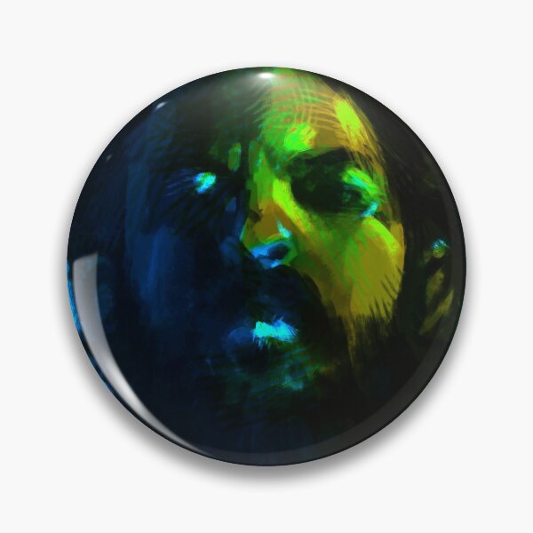 Item preview, Green and Blue Beardy Man - Digital Portrait designed and sold by DStokes-art.