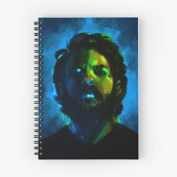 Item preview, Green and Blue Beardy Man - Digital Portrait designed and sold by DStokes-art.