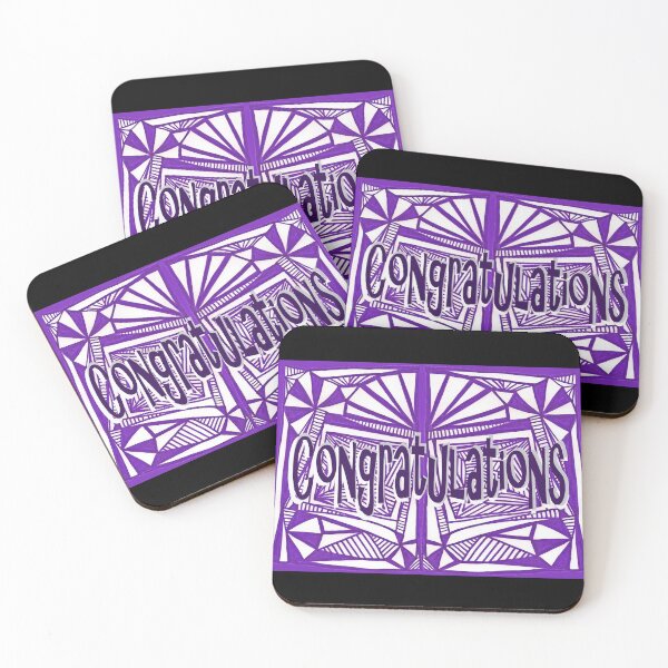 Item preview, Purple Pattern Proposed 4 Picture Portal Congratulations designed and sold by KazM.