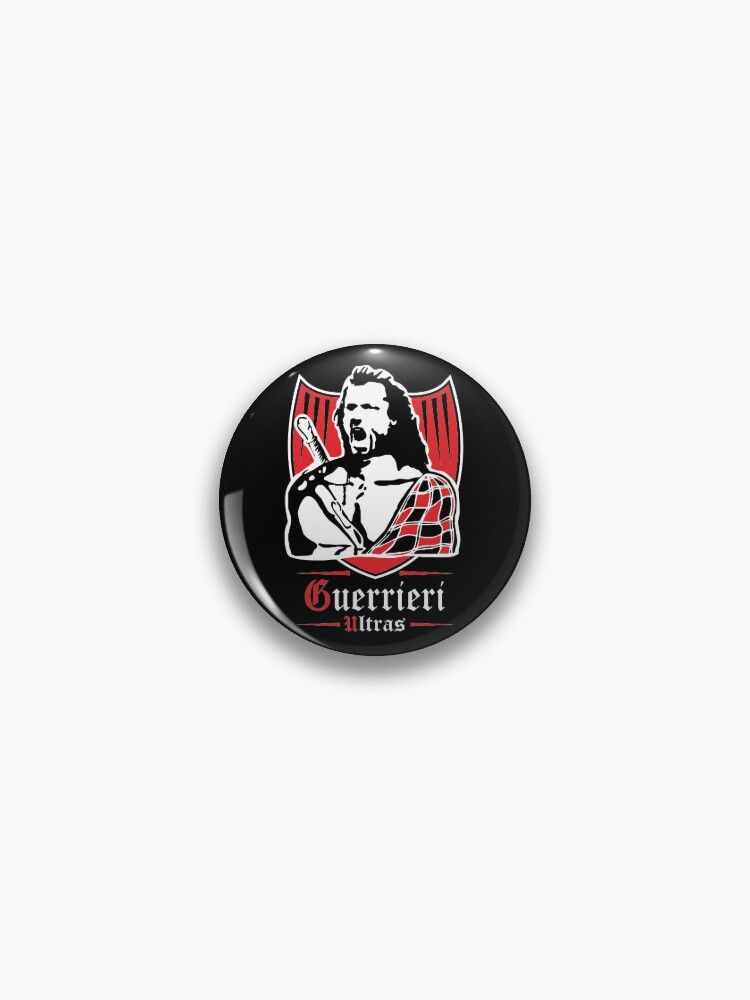 Guerieri Ultras - Curva Sud Milano Milan Pin | Redbubble