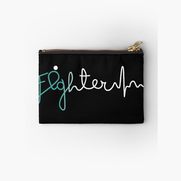 Item preview, Fighter- Ovarian Cancer Awareness Gifts for Women Ovarian Cancer Support Ribbon designed and sold by Awarenessshop.