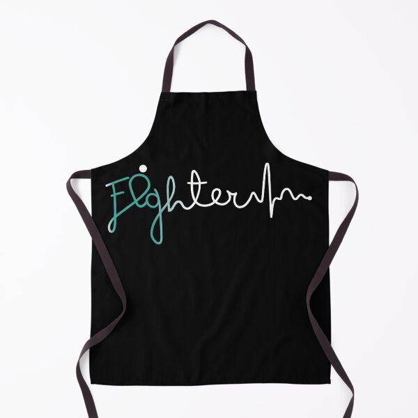 Item preview, Fighter- Ovarian Cancer Awareness Gifts for Women Ovarian Cancer Support Ribbon designed and sold by Awarenessshop.