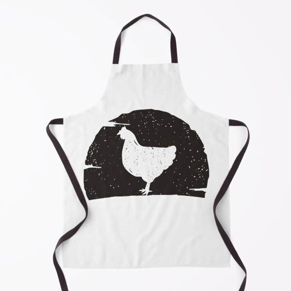 Item preview, chicken animal art vintage sunset designed and sold by alaechamlal.