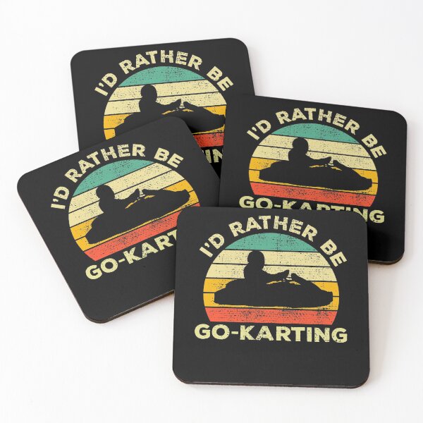Item preview, I’d Rather Be Go-karting Vintage Gift For Karting Lovers designed and sold by JokeGysen.