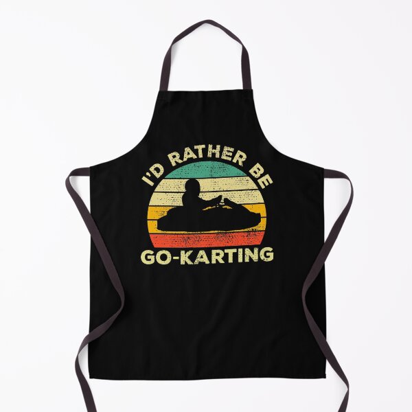 Item preview, I’d Rather Be Go-karting Vintage Gift For Karting Lovers designed and sold by JokeGysen.