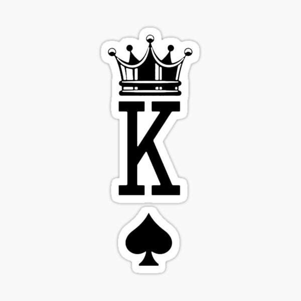simple king of spades tattoo