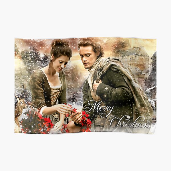 Outlander Merry Christmas Poster