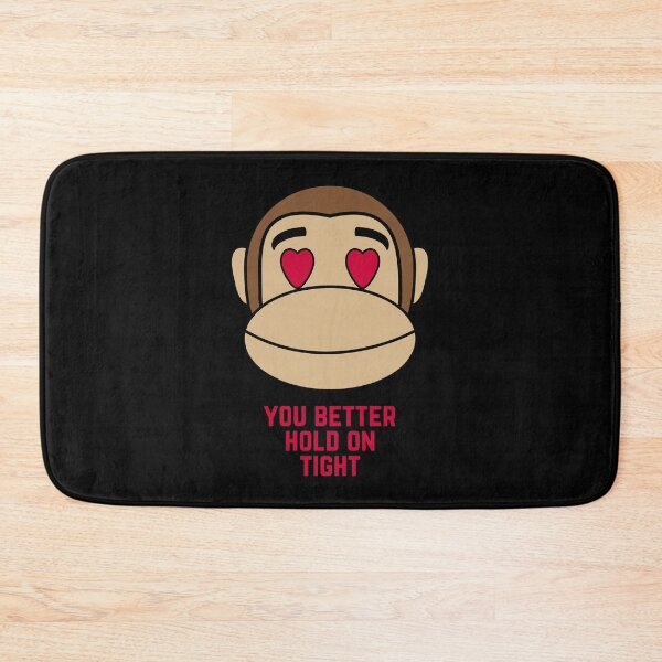 Item preview, Valentine's Day Love You Better Hold On Tight Spider Monkey designed and sold by Nathalie Aynié.