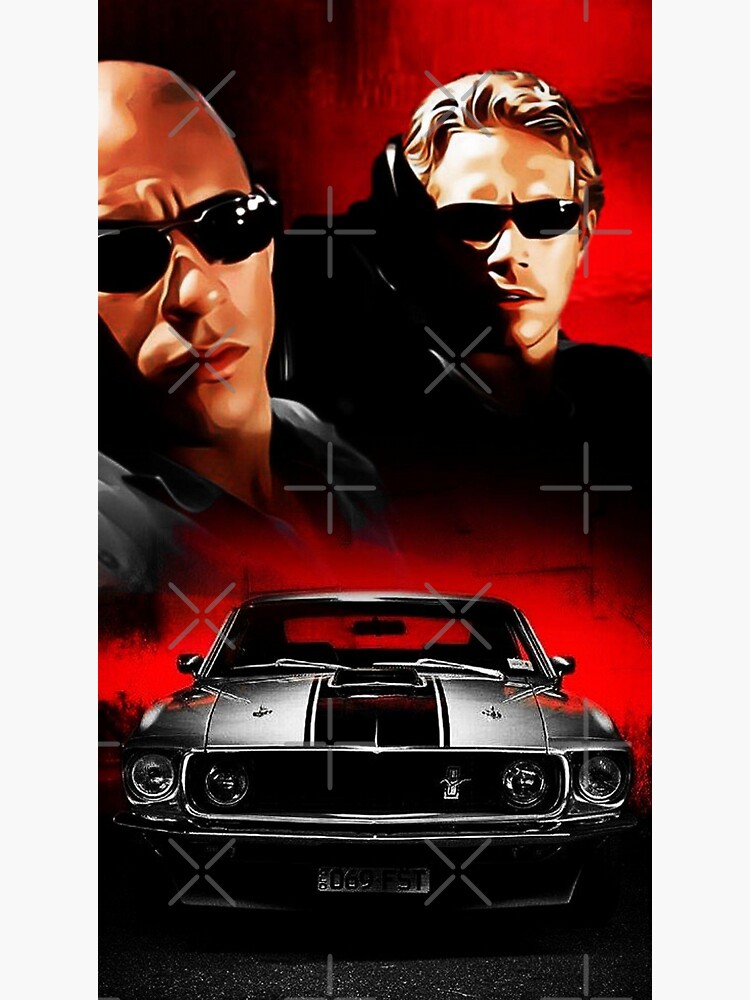 "Brian o Conner Dominic Toretto" Sticker by V2711S Redbubble