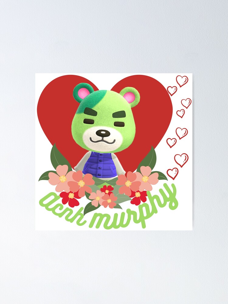 " acnh murphy" Poster by fatistore15 Redbubble