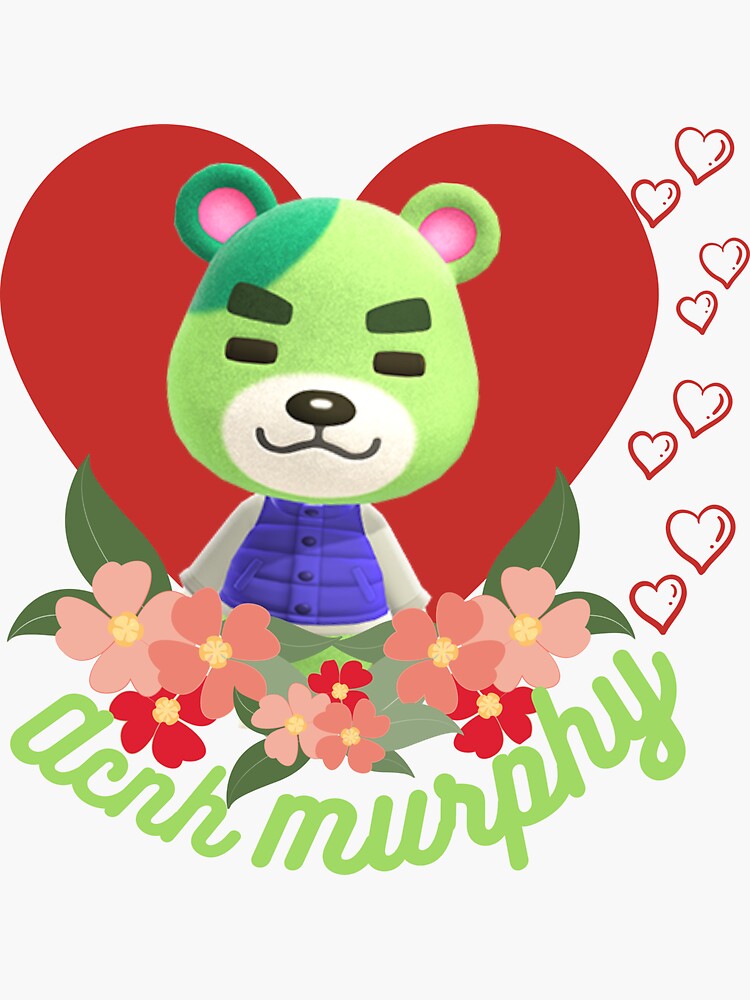 " acnh murphy" Sticker for Sale by fatistore15 Redbubble