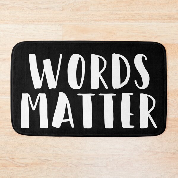 Item preview, WORDS MATTER  designed and sold by MadEDesigns.