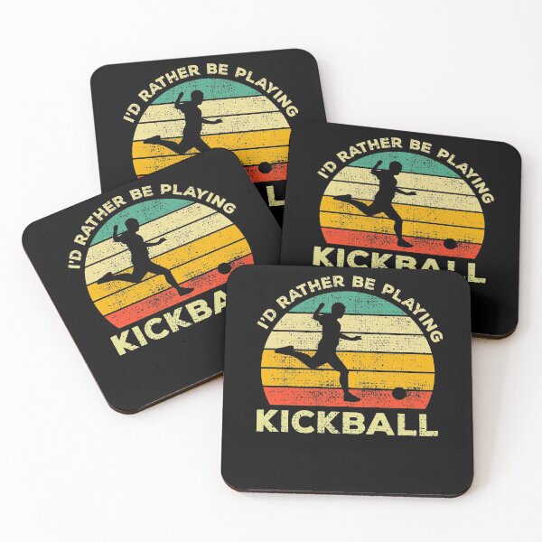 Item preview, I’d Rather Be Playing Kickball Vintage Gift For Kickball Lovers designed and sold by JokeGysen.