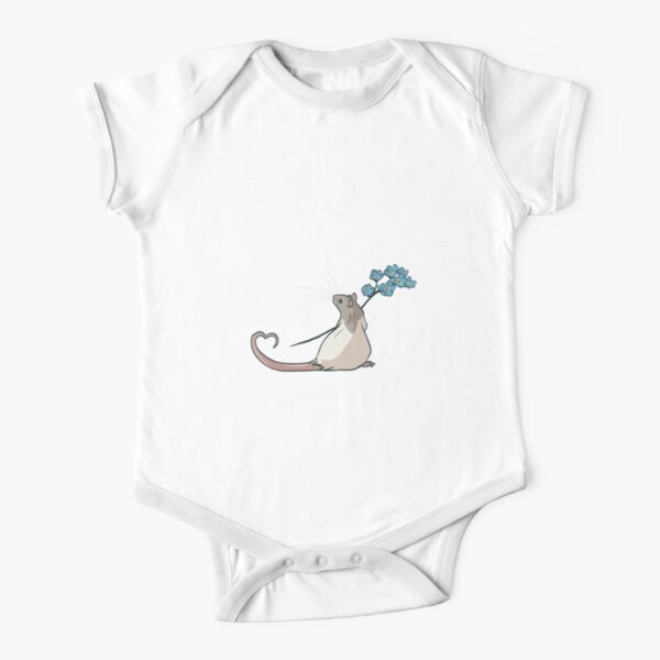 Forget Me Not Short Sleeve Baby One-Piece