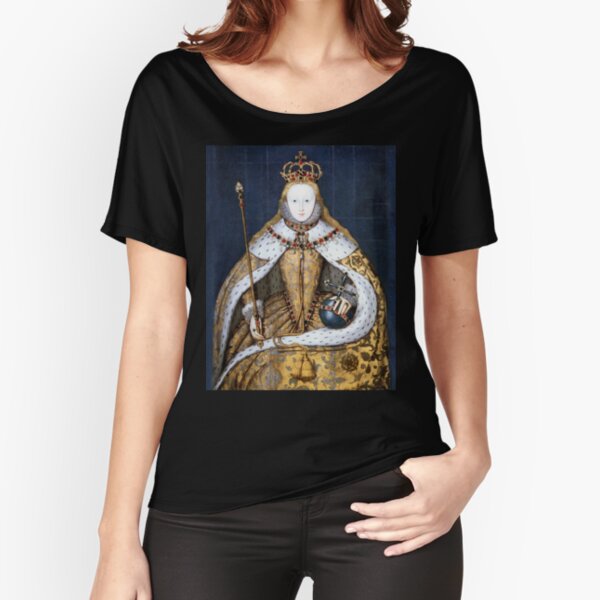 Elizabeth I Coronation Portrait Relaxed Fit T-Shirt