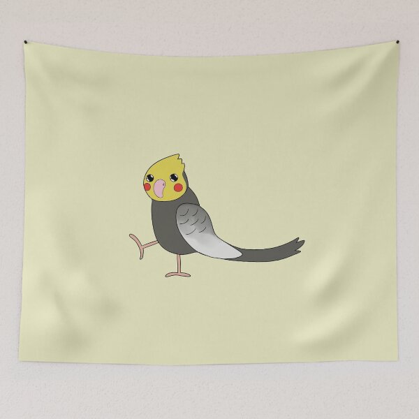 Item preview, Cute Cockatiel! designed and sold by GreenDemonTea.