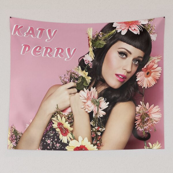 Item preview, Perry Katy Flowers designed and sold by Brent-Scott.