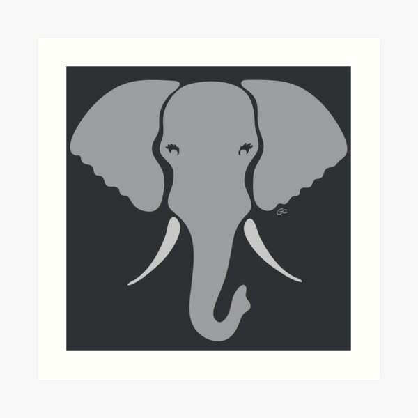 Tusk Tusk Art Print
