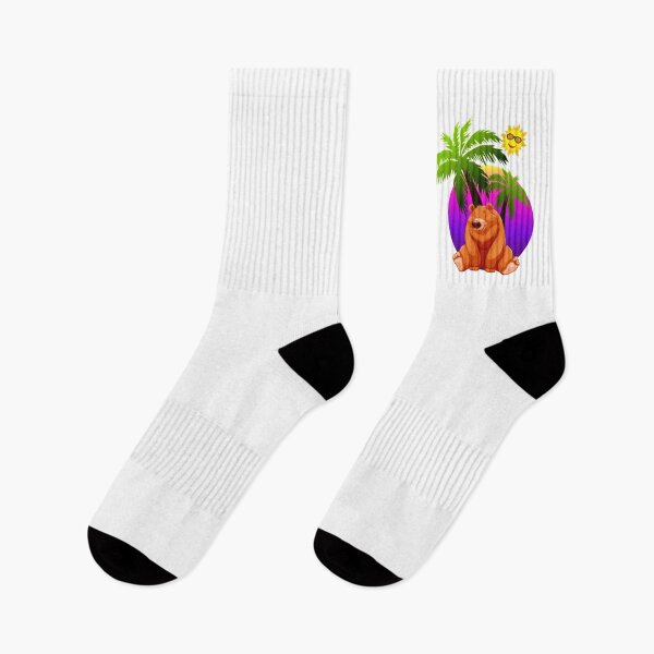 Item preview, Cute GRIZZY With Palm Trees designed and sold by TrendySpace.