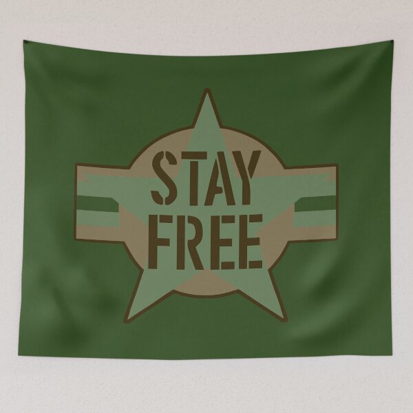 Item preview, Stay Free designed and sold by sirglennbo.