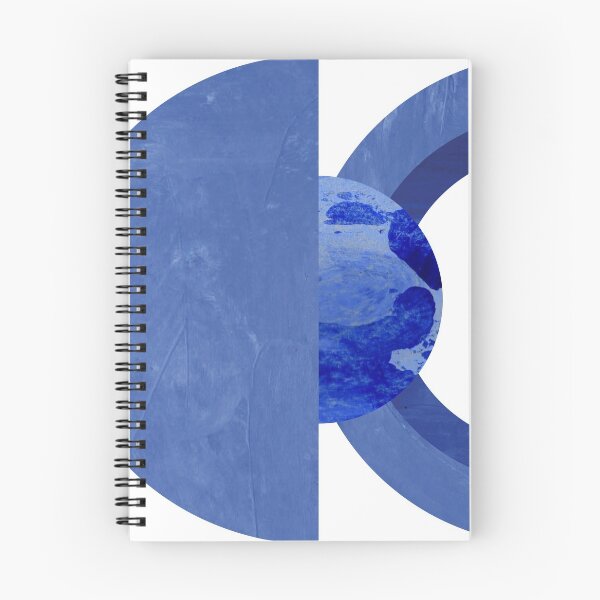 Item preview, Blue MM2 Geometric Print Design designed and sold by mmotif.