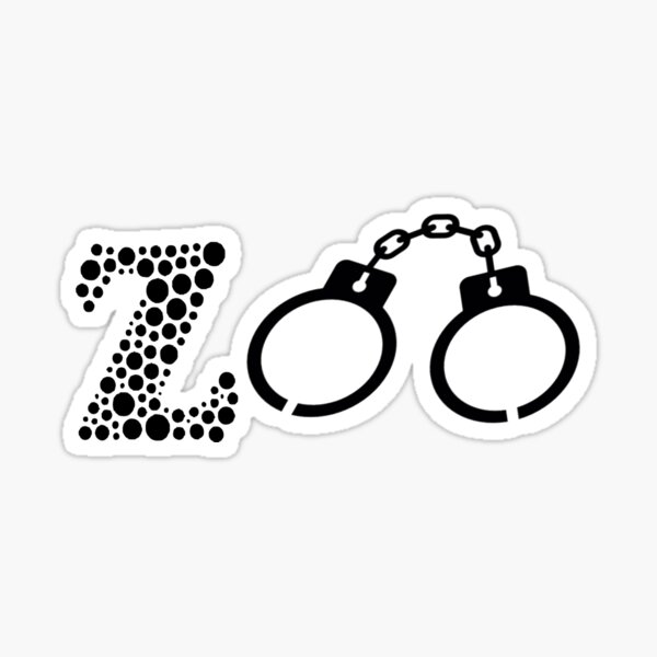Zoo cruel Pegatina