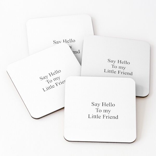 Item preview, Say hello to my little friend  designed and sold by Lukstix.