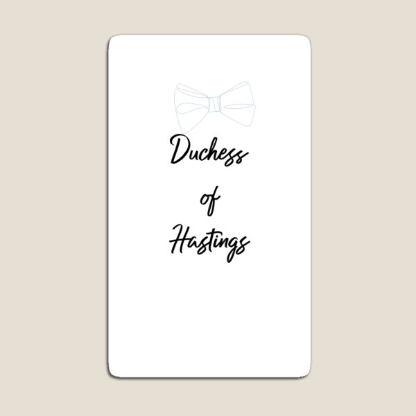 Aperçu de l'œuvre Duchesse de Hastings créée et vendue par BridgertonStyle.