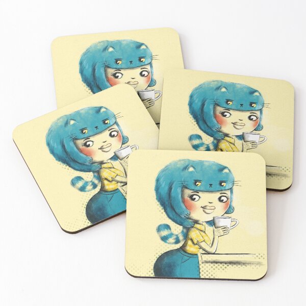 Item preview, Blue hairCat designed and sold by monikasuska.
