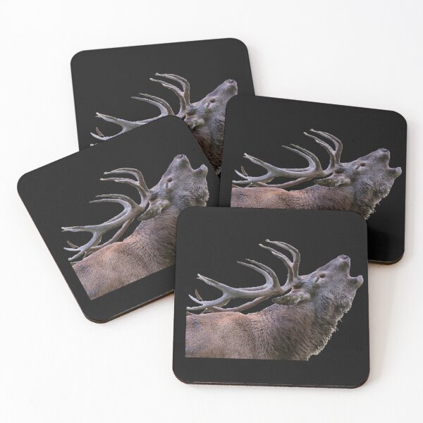 Item preview, Roaring red deer designed and sold by Ingo Gerlach.