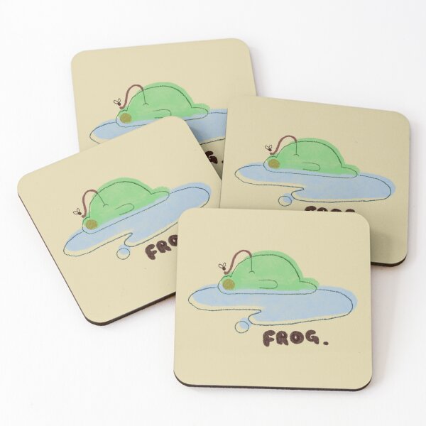 Item preview, Frog in the puddle designed and sold by LvoArt.