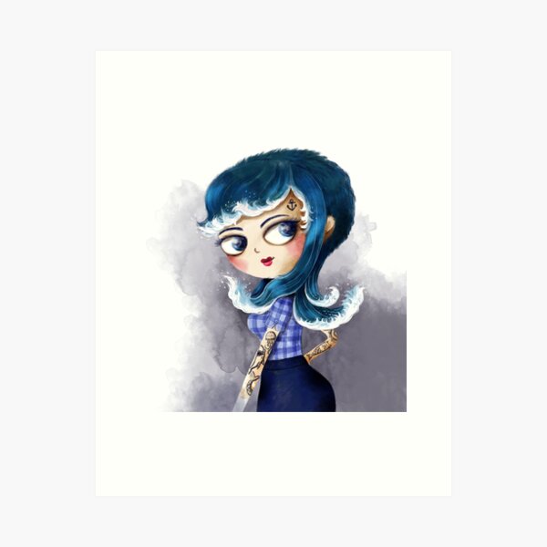 Oh I Sea Art Print