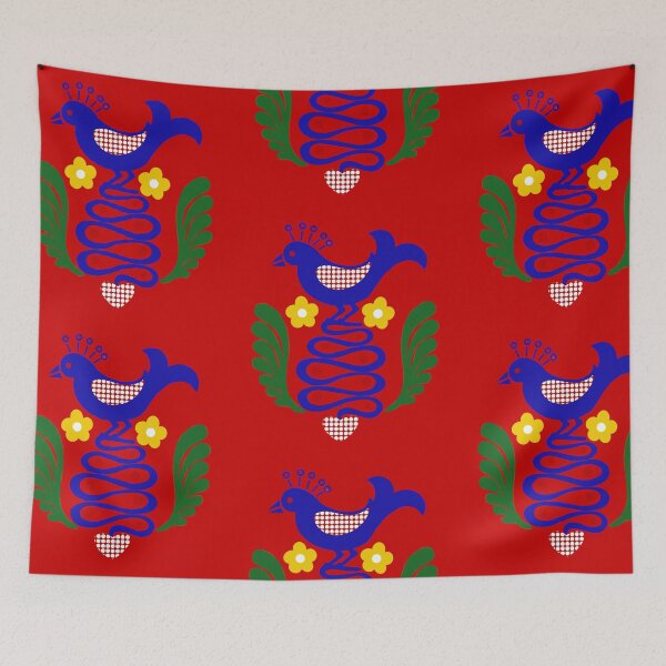 Item preview, Noisy Rooster - Folklore birds collection designed and sold by Print N Stuff by Cristina Stancu.