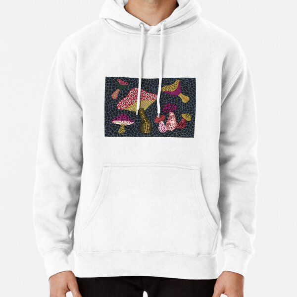 Louis Vuitton black x Yayoi Kusama Flower Zip-Up Hoodie