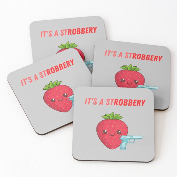 Item preview, Its a Strobbery, its a robbery Food Pun designed and sold by GoodMoodFood.