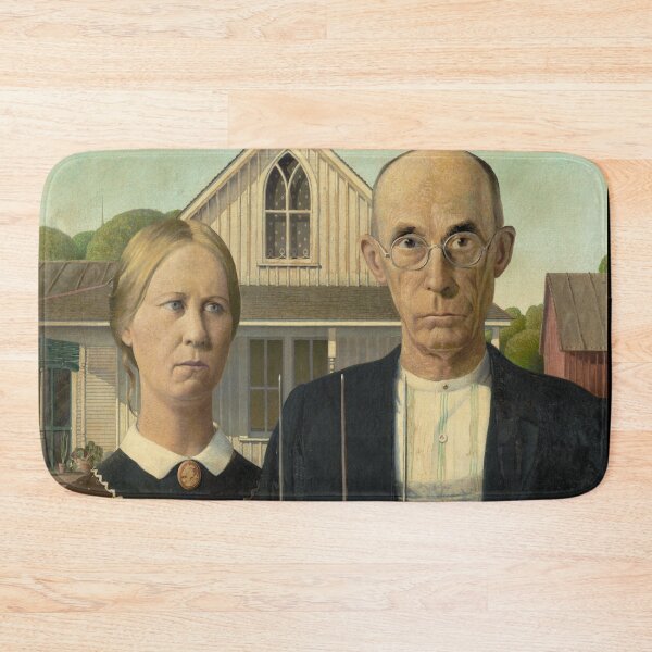 Item preview, American Gothic - Grant Wood designed and sold by LemonbatStudio.