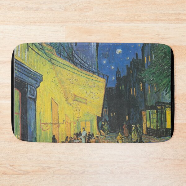 Item preview, Café Terrace At Night - Vincent Van Gogh  designed and sold by LemonbatStudio.