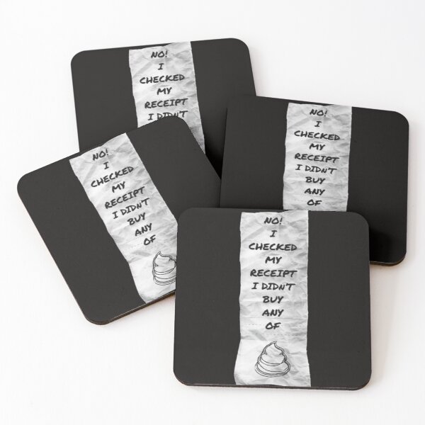Item preview, No I Checked My Receipt No! I checked my receipt designed and sold by KamillotLarkine.