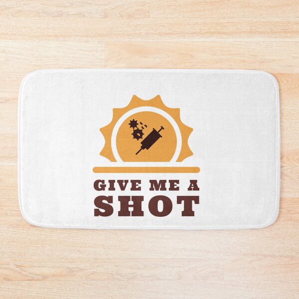 Item preview, Give me a shot. Vaccine, vaccination quote. Immunization slogan designed and sold by doctors-apparel.
