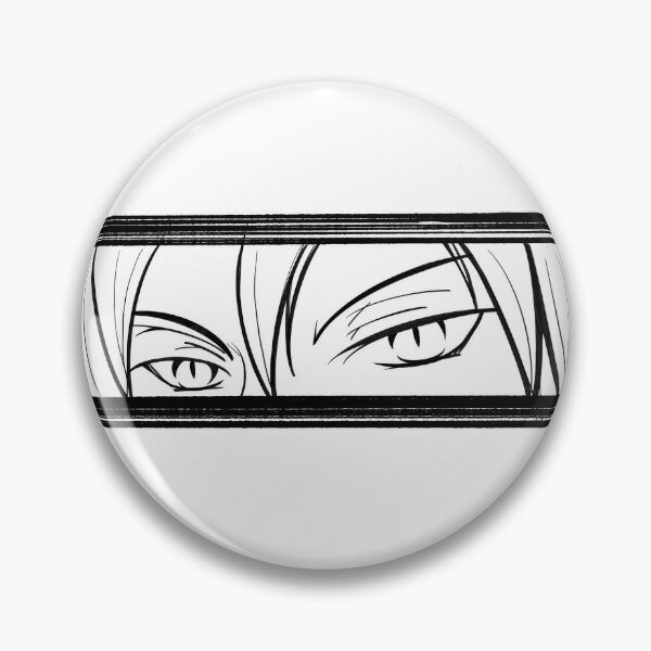 Anime Eyes Pins And Buttons Redbubble