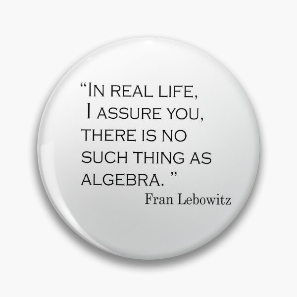 Item preview,  Fran Lebowitz quotes designed and sold by krypton4shirt.