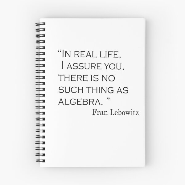 Item preview,  Fran Lebowitz quotes designed and sold by krypton4shirt.